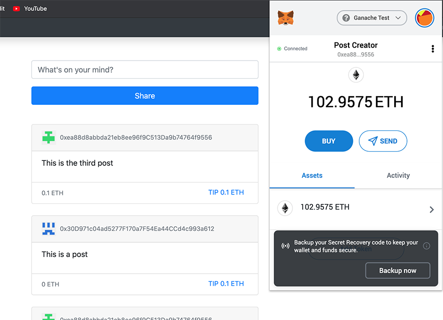 Decentralised Social Network